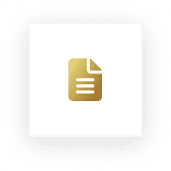 Here's a short alt tag for the image: Gold document icon.